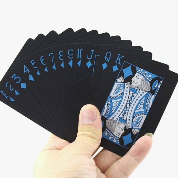 Black Card – Waterproof – Black Blue Grey Cards