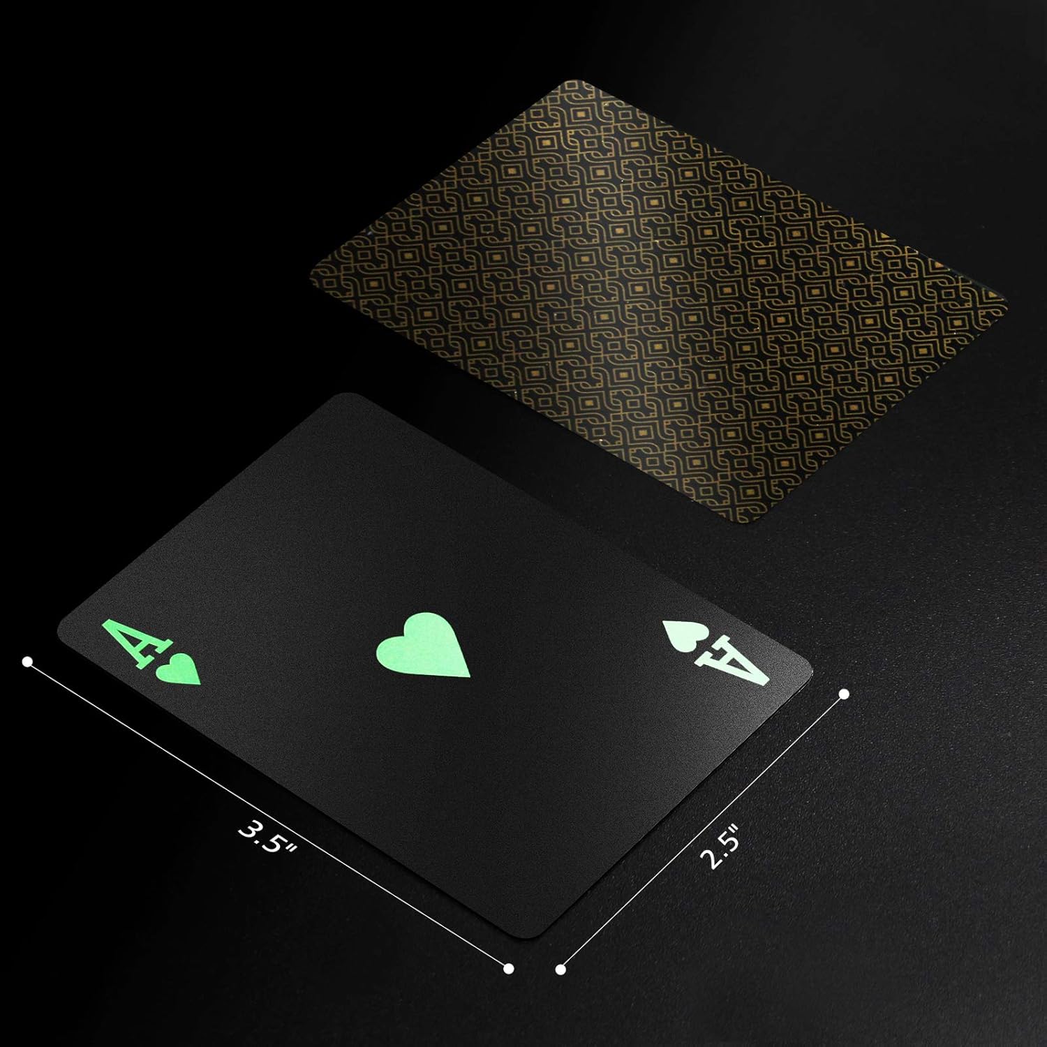 2 Decks Plastic Playing Cards, Premium Plastic Waterproof