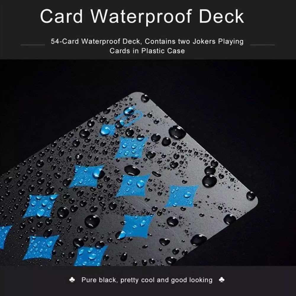 Black Card – Waterproof – Black Blue Grey Cards